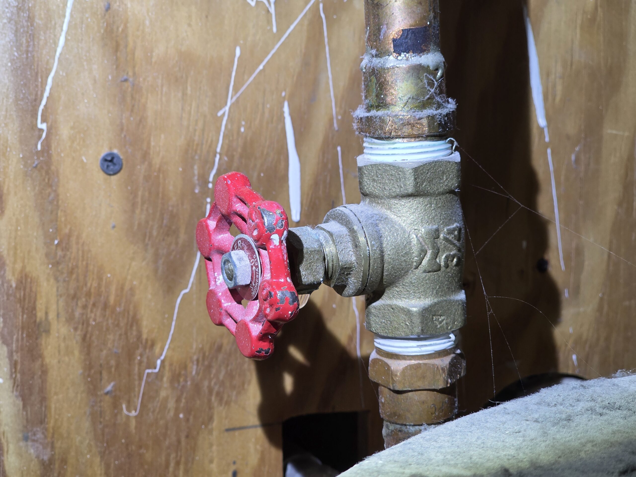 water shut-off gate valve
